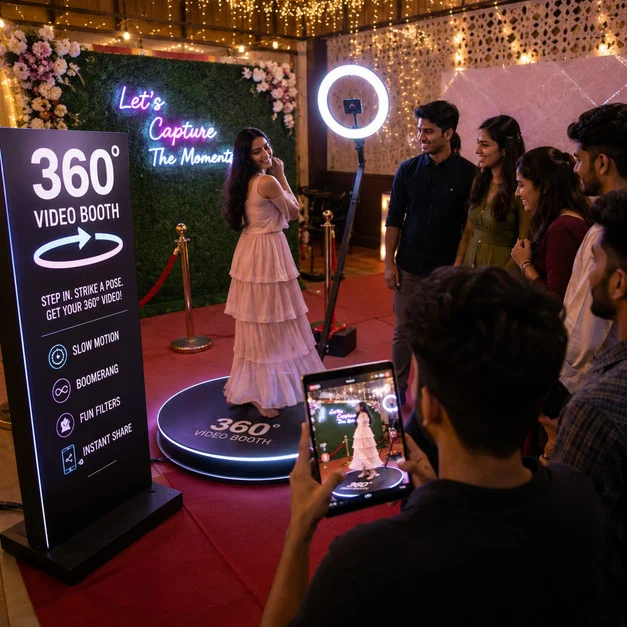 360° Video Booth experience by Vassum Live