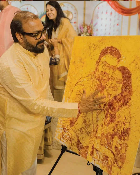 Magic Haldi experience by Vassum Live